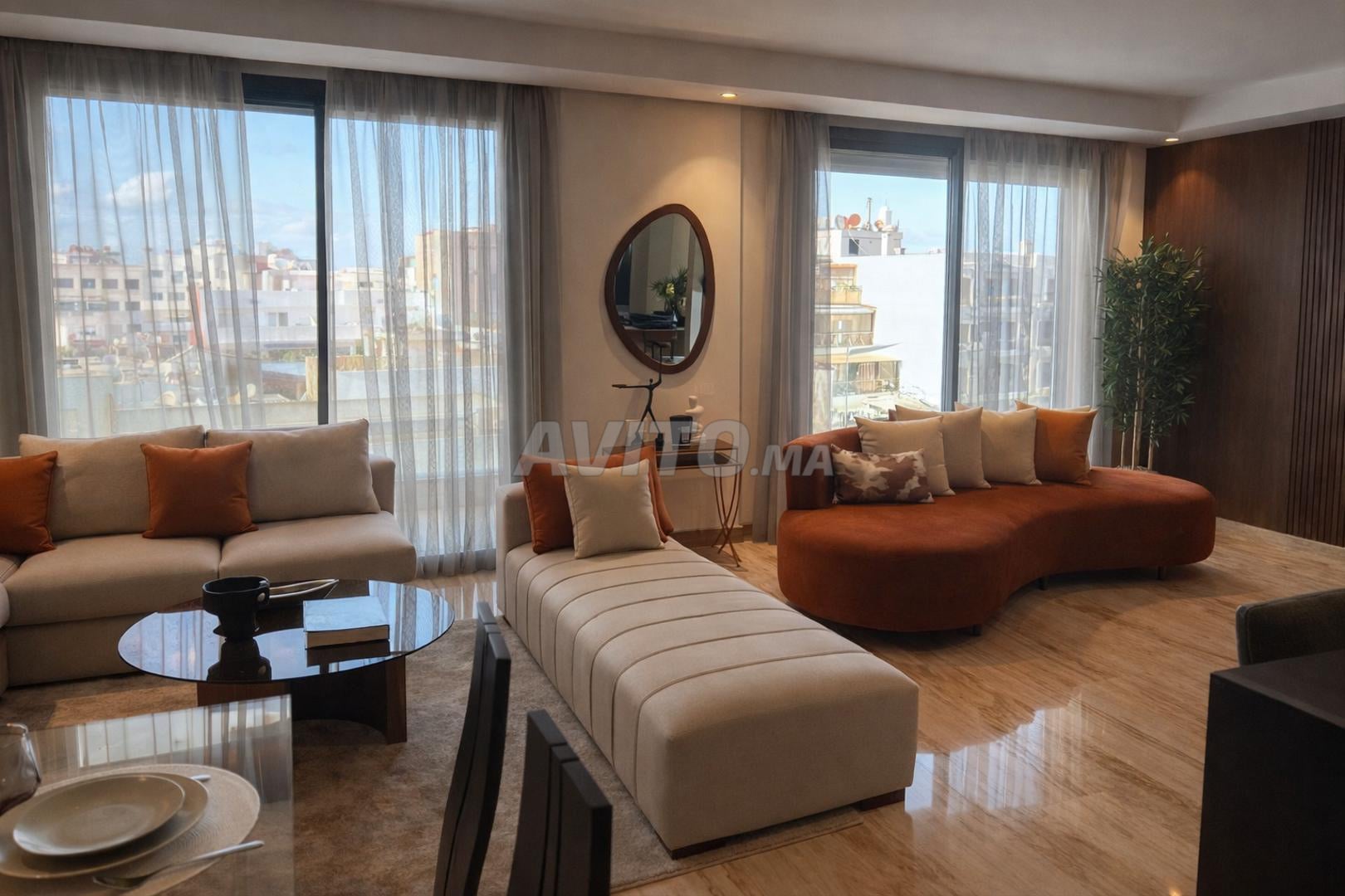 80 m² Apartment for Rent in Casablanca (Anfa Blvd) — Photo 11