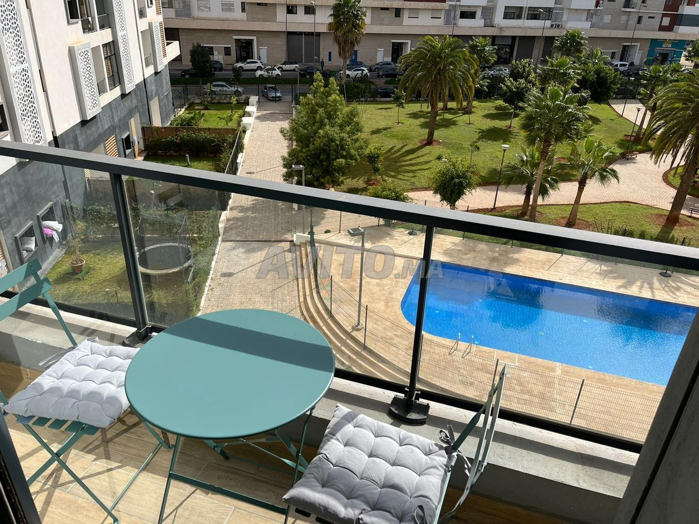 Furnished apartment 95 m² for rent in Rabat Hay Riad — Photo 15