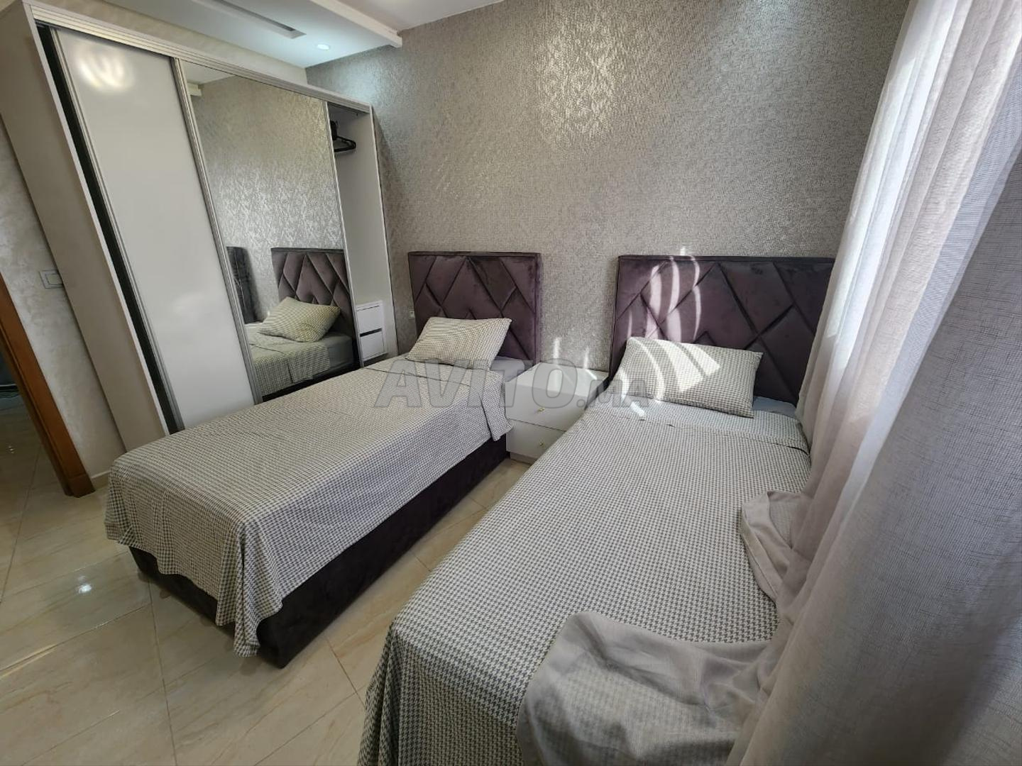 3-bedroom apartment for monthly rent in Houmat El Haddad, Tangier — Photo 11