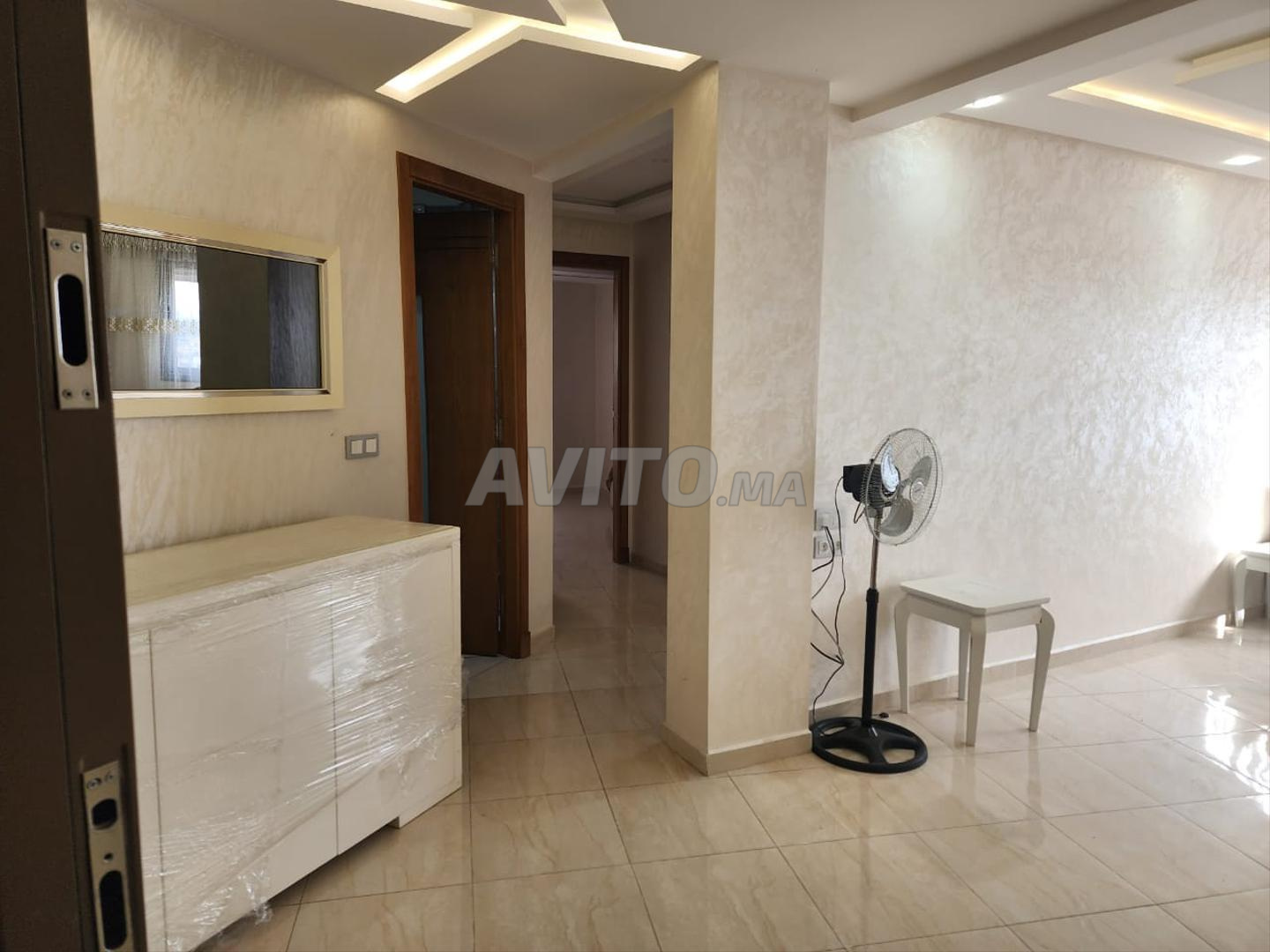 3-bedroom apartment for monthly rent in Houmat El Haddad, Tangier — Photo 13