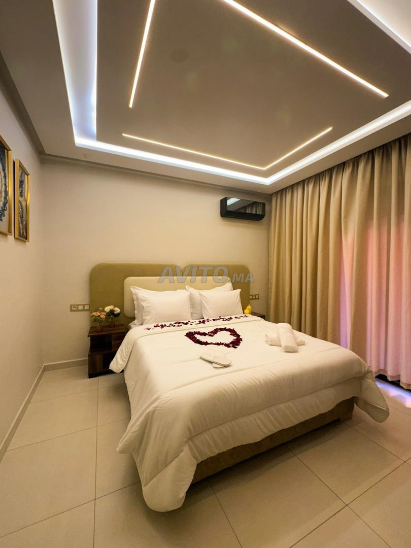 Luxury apartment for rent in Marrakech (Guéliz) — Photo 9