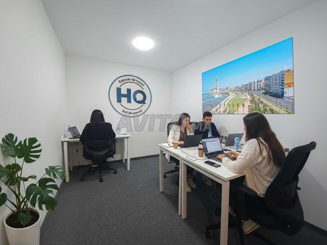 Bureau à louer à Casablanca - Coworking HQ Sidi Bernoussi — Photo 13