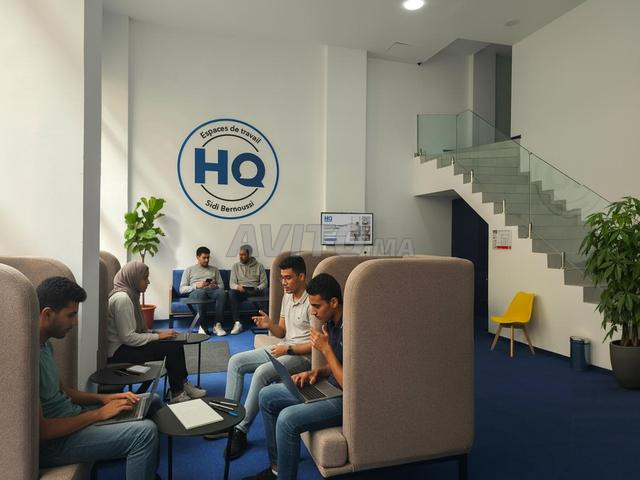 Bureau à louer à Casablanca - Coworking HQ Sidi Bernoussi — Photo 21