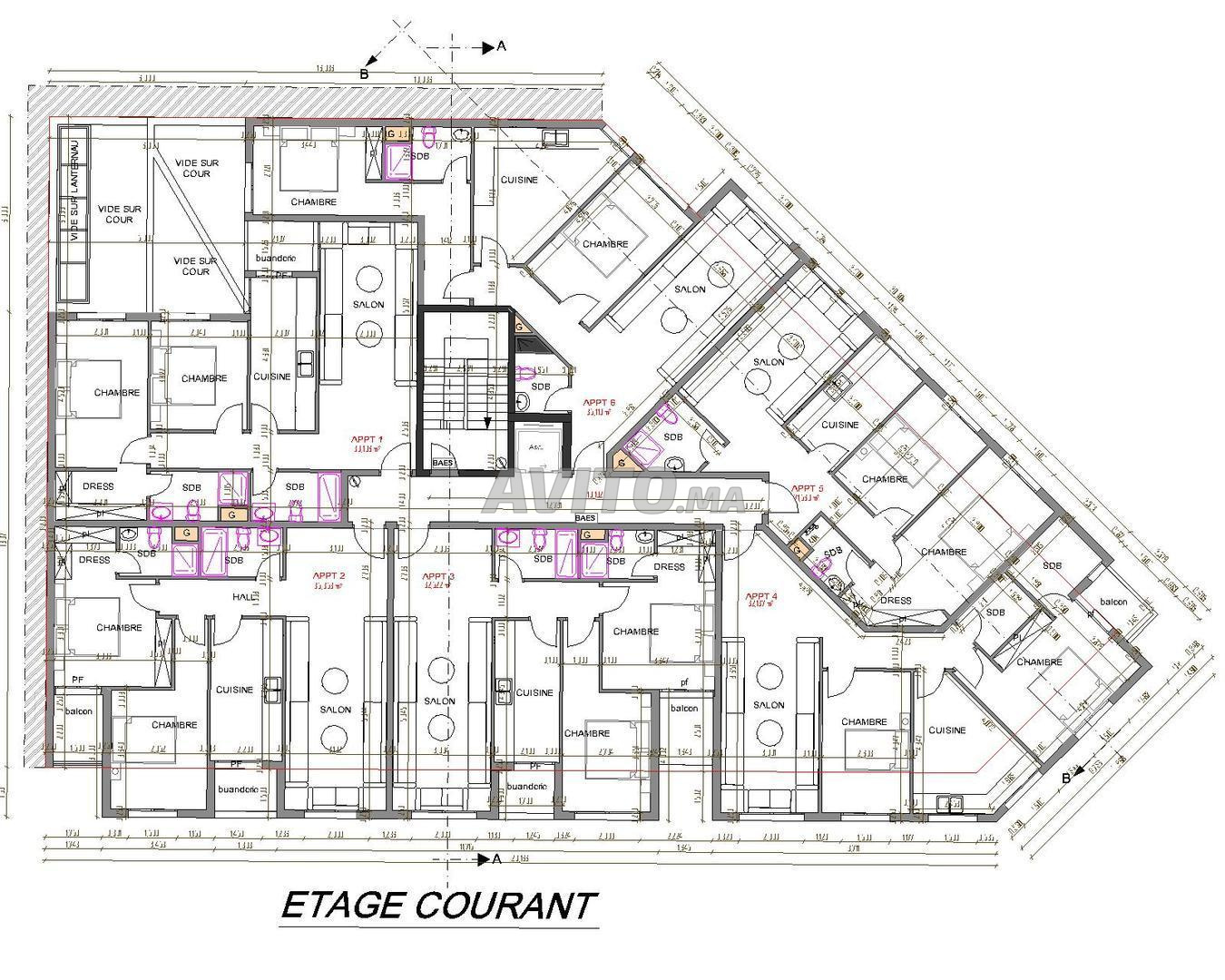 Apartment 90 sqm for sale in Kenitra — Photo 16