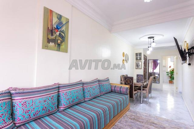 Appartement meublé 68m² à louer à Casablanca CentreVille — Photo 3