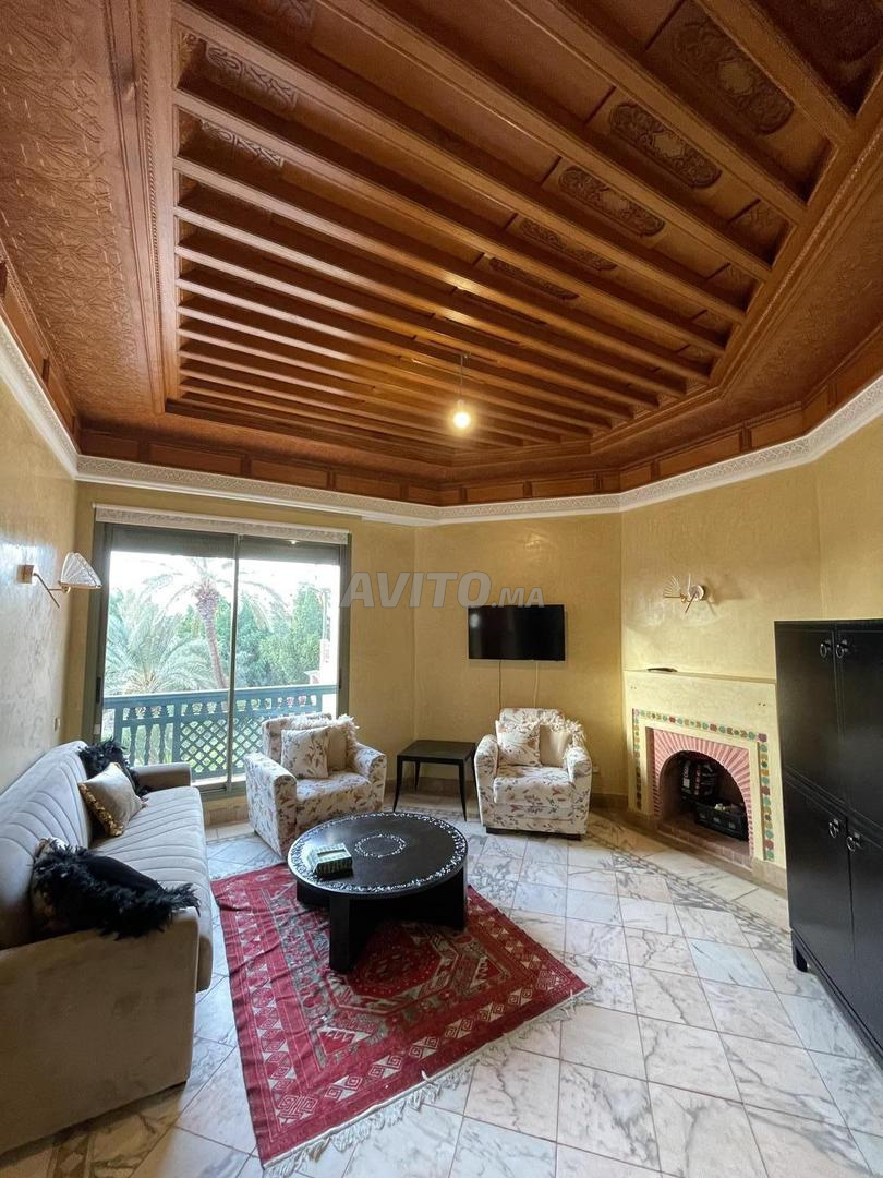 شقة مفروشة للإيجار في مراكش (ال Palmeraie) — Photo 3