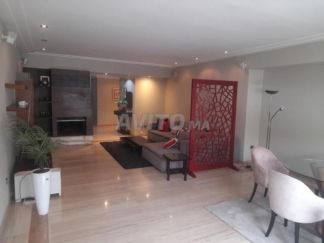 Appartement meublé 170m2 à louer à Casablanca Palmier — Photo 2
