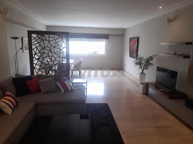 Appartement meublé 170m2 à louer à Casablanca Palmier — Photo 6