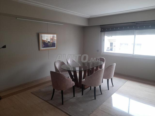 Appartement meublé 170m2 à louer à Casablanca Palmier — Photo 8