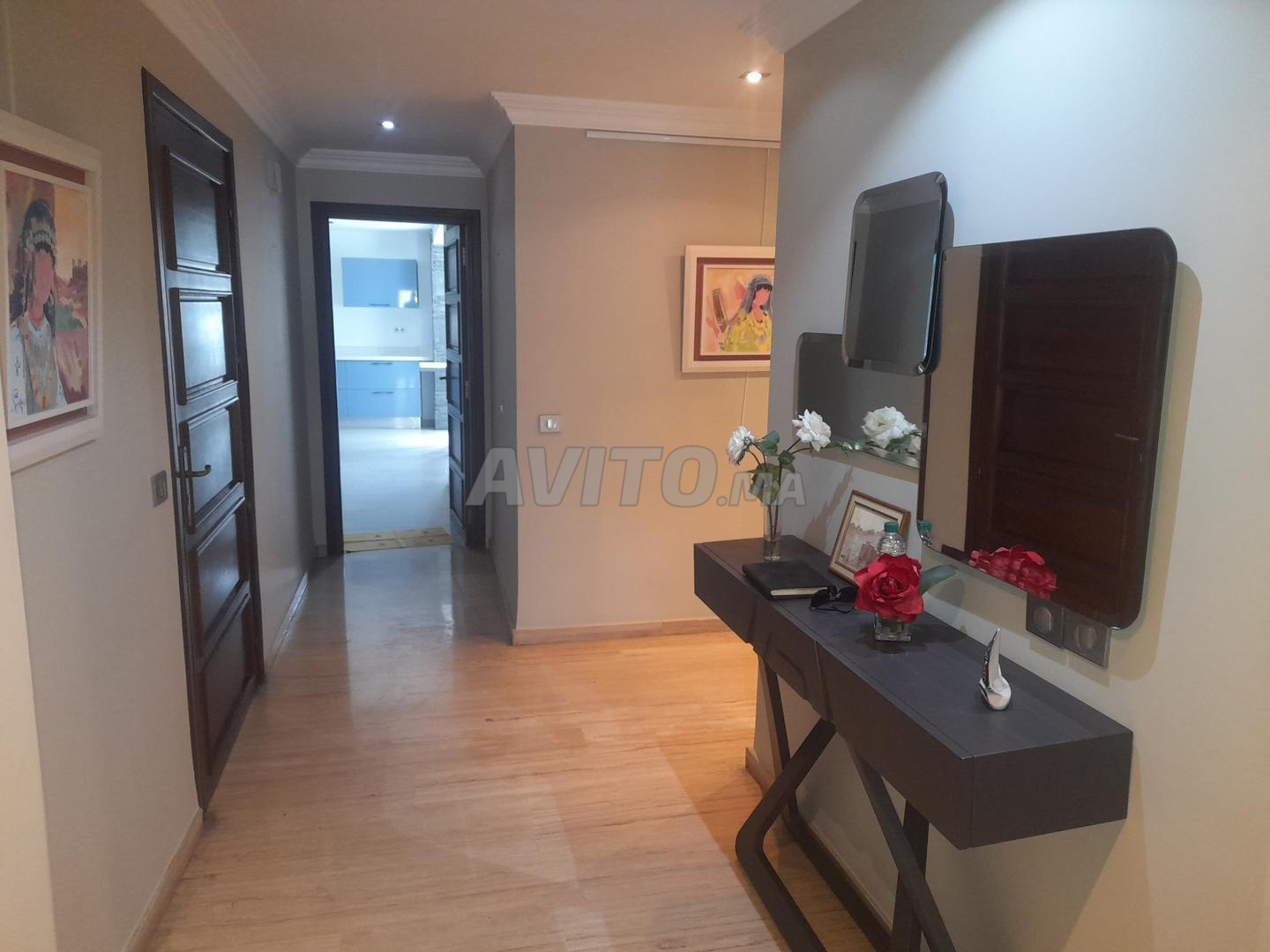 Appartement meublé 170m2 à louer à Casablanca Palmier — Photo 11