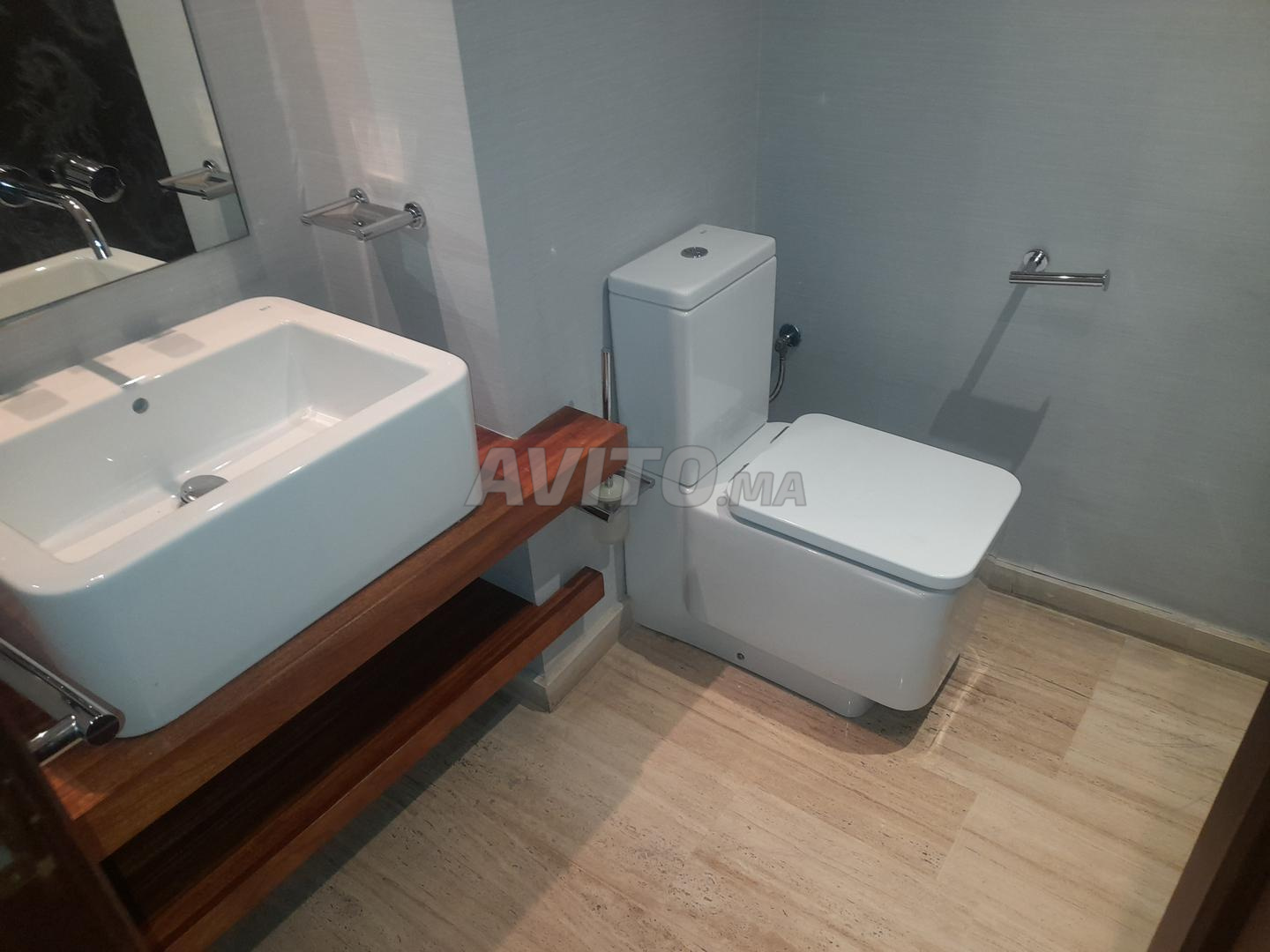 Appartement meublé 170m2 à louer à Casablanca Palmier — Photo 25