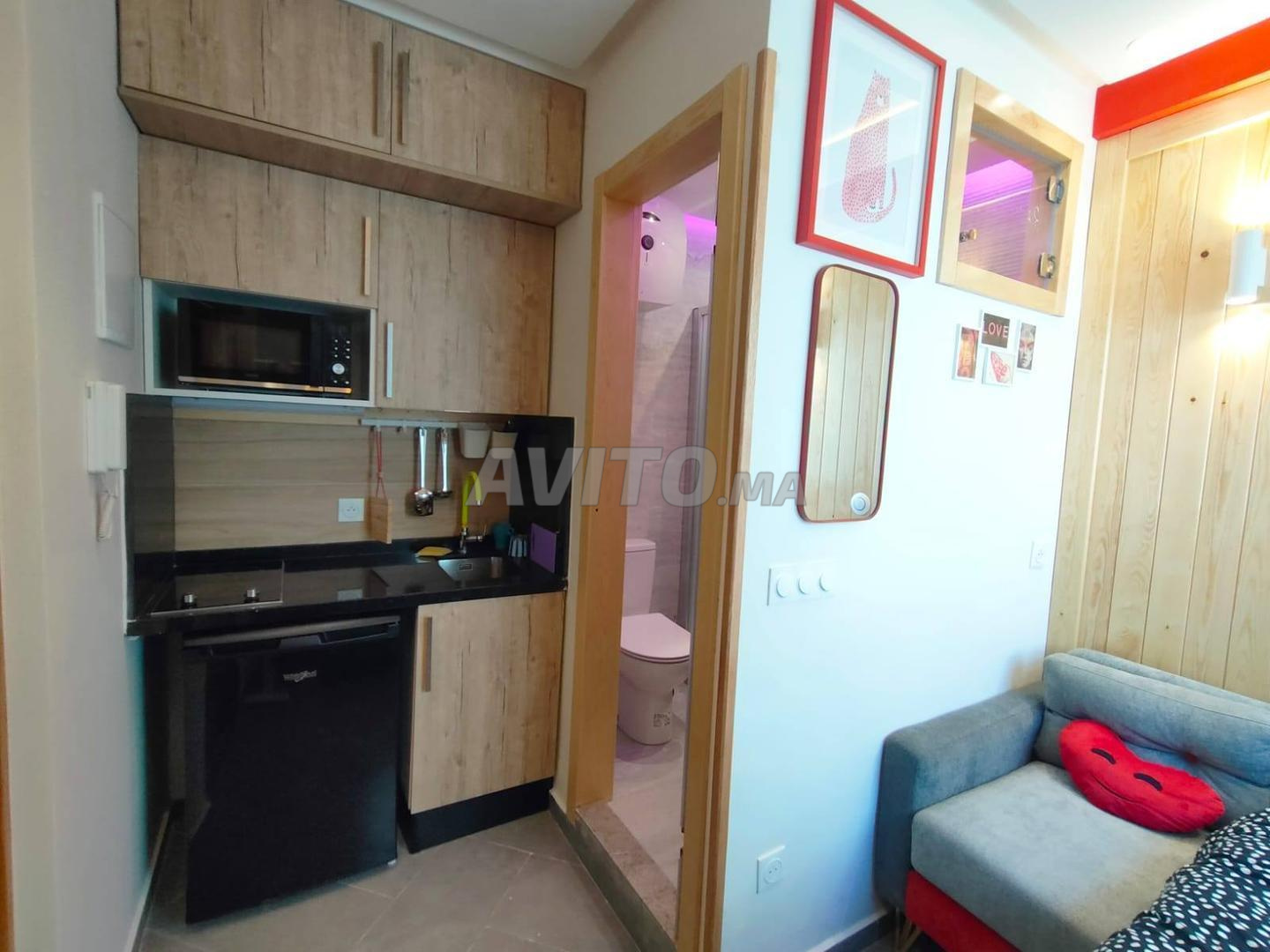 Furnished Studio 9 m² for rent in Casablanca, Anfa — Photo 7