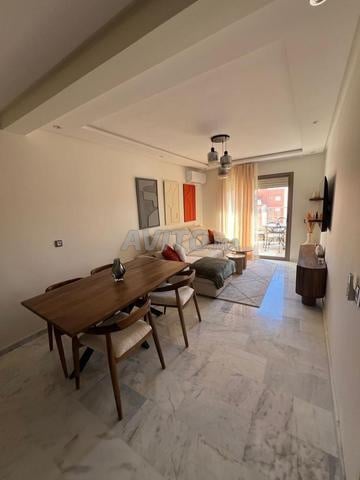 Appartement 62 m² meublé avec terrasse à louer à Marrakech Guéliz — Photo 8