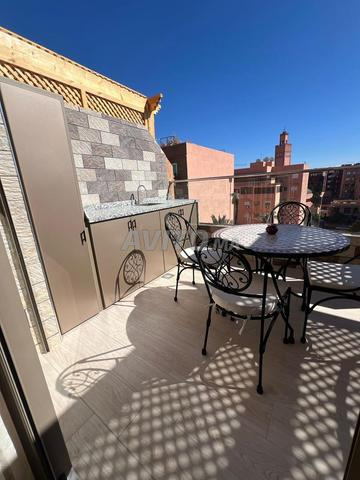 Appartement 62 m² meublé avec terrasse à louer à Marrakech Guéliz — Photo 30