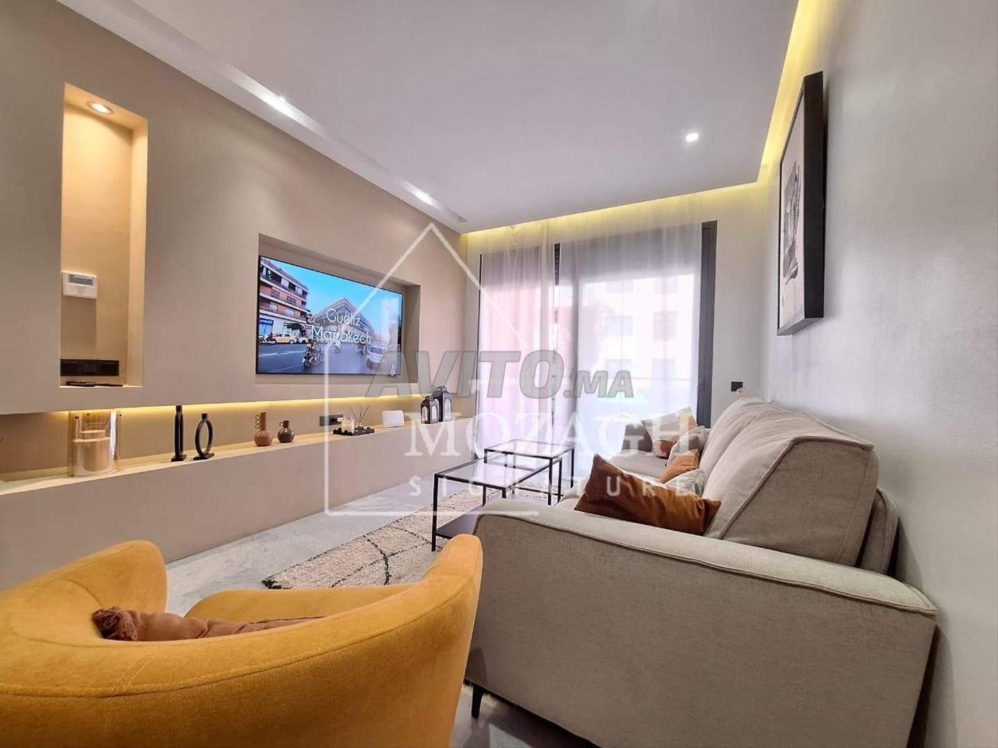 Appartement moderne 72 m² à louer à Marrakech (Guéliz) — Photo 3