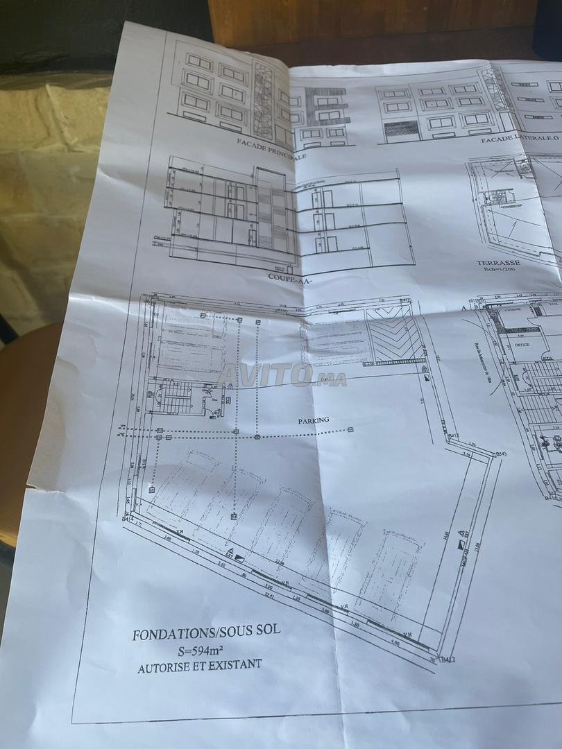 أرض 631 متر مربع للبيع في المحمدية — Photo 3