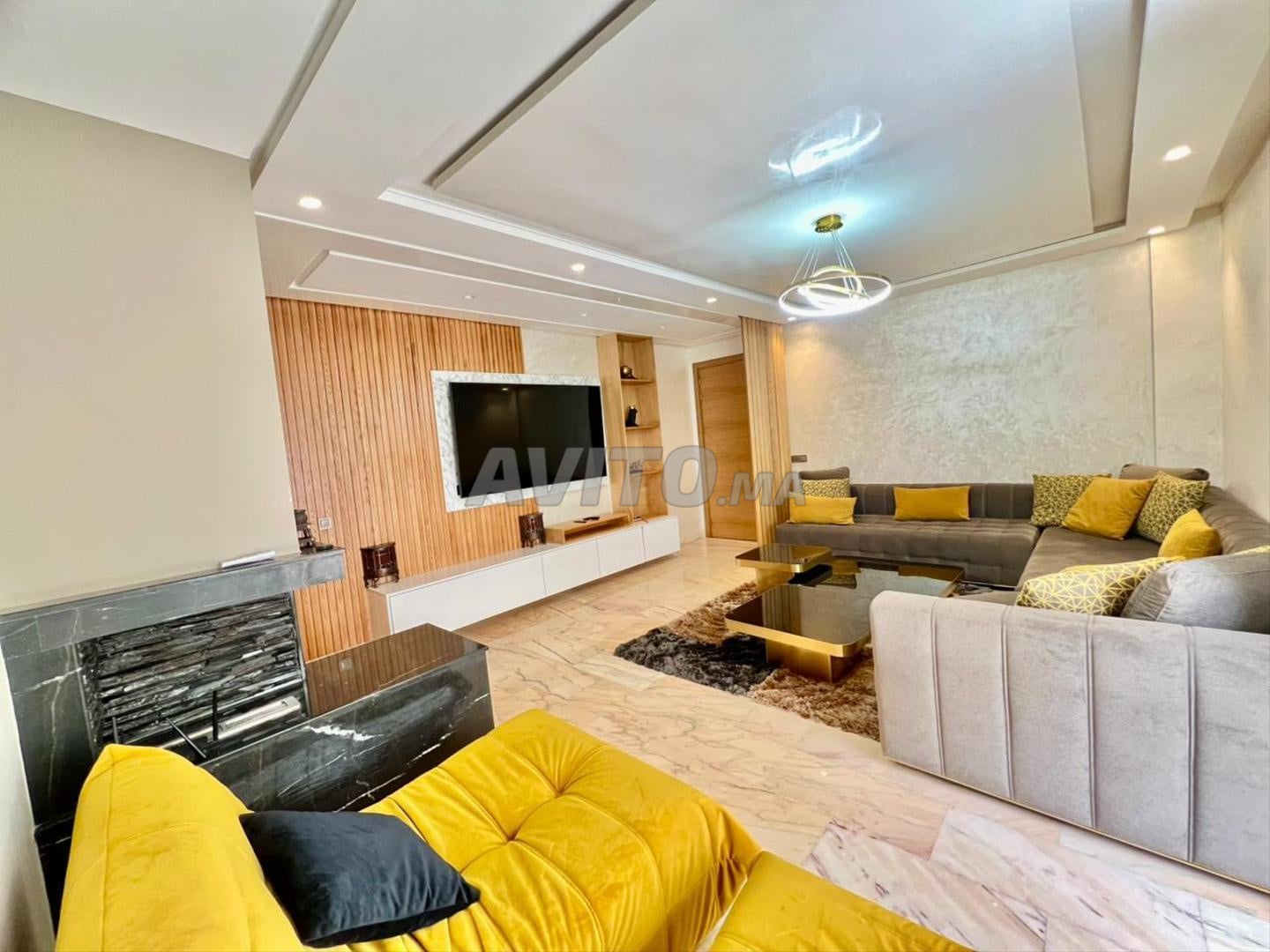 Appartement meublé 98 m² à louer à Casablanca — Photo 5