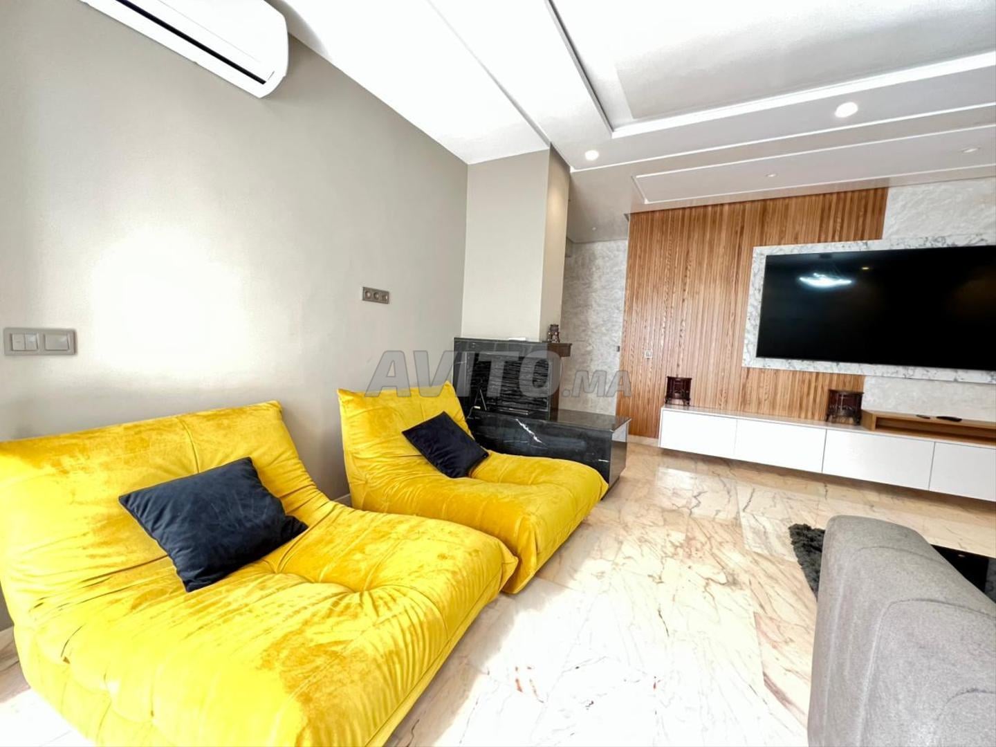 Appartement meublé 98 m² à louer à Casablanca — Photo 7