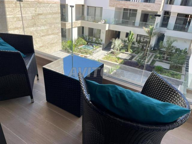 Furnished studio 50 m² for rent in Casablanca Californie — Photo 9