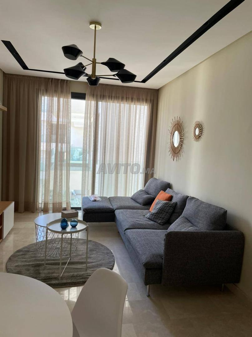 Furnished studio 50 m² for rent in Casablanca Californie — Photo 6