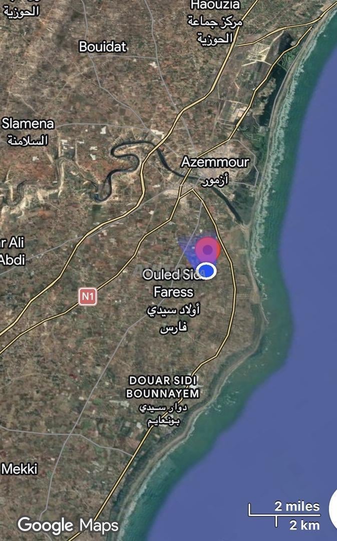 Terrain 10000 m² à vendre avec vue panoramique sur mer à El Jadida — Photo 8