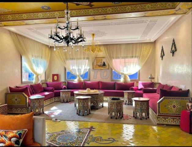 Furnished villa with pool for rent Targa Marrakech