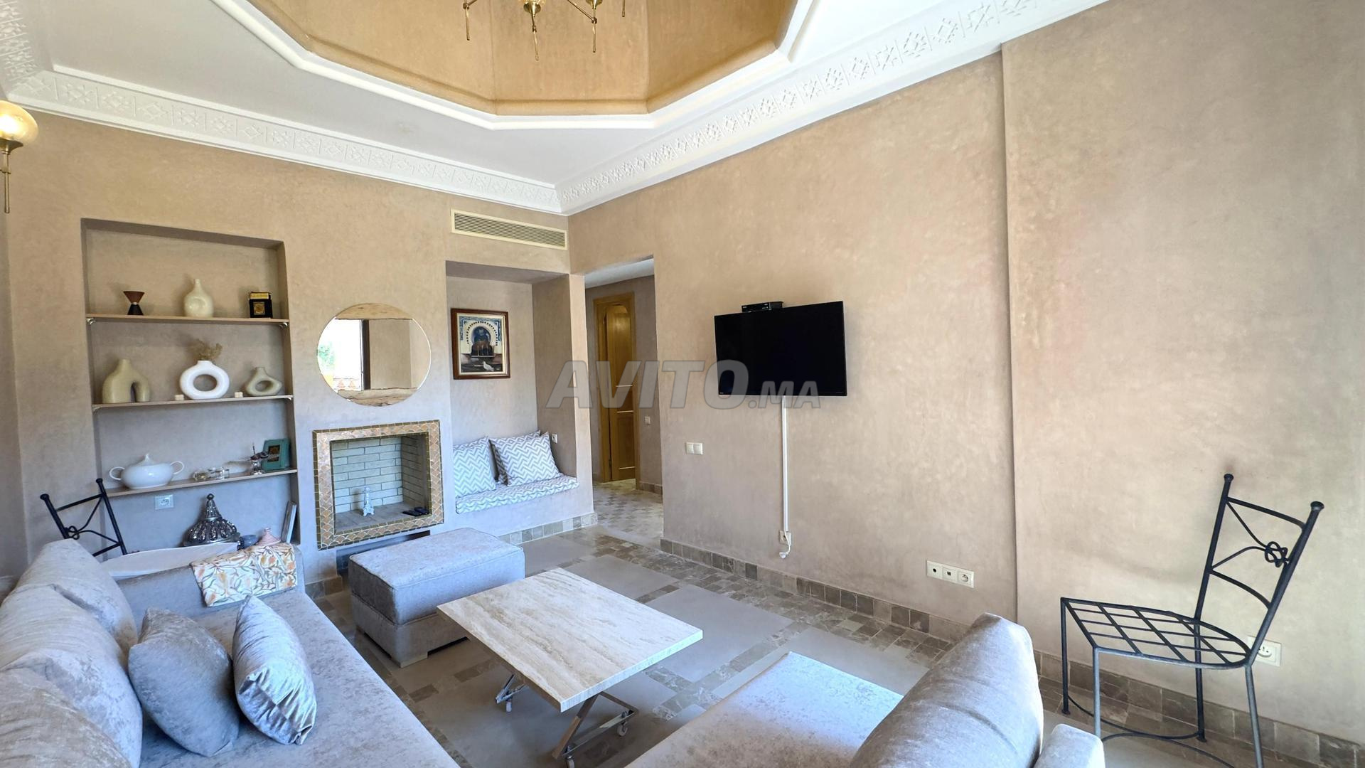 Appartement meublé 75 m² à louer à Marrakech — Photo 2