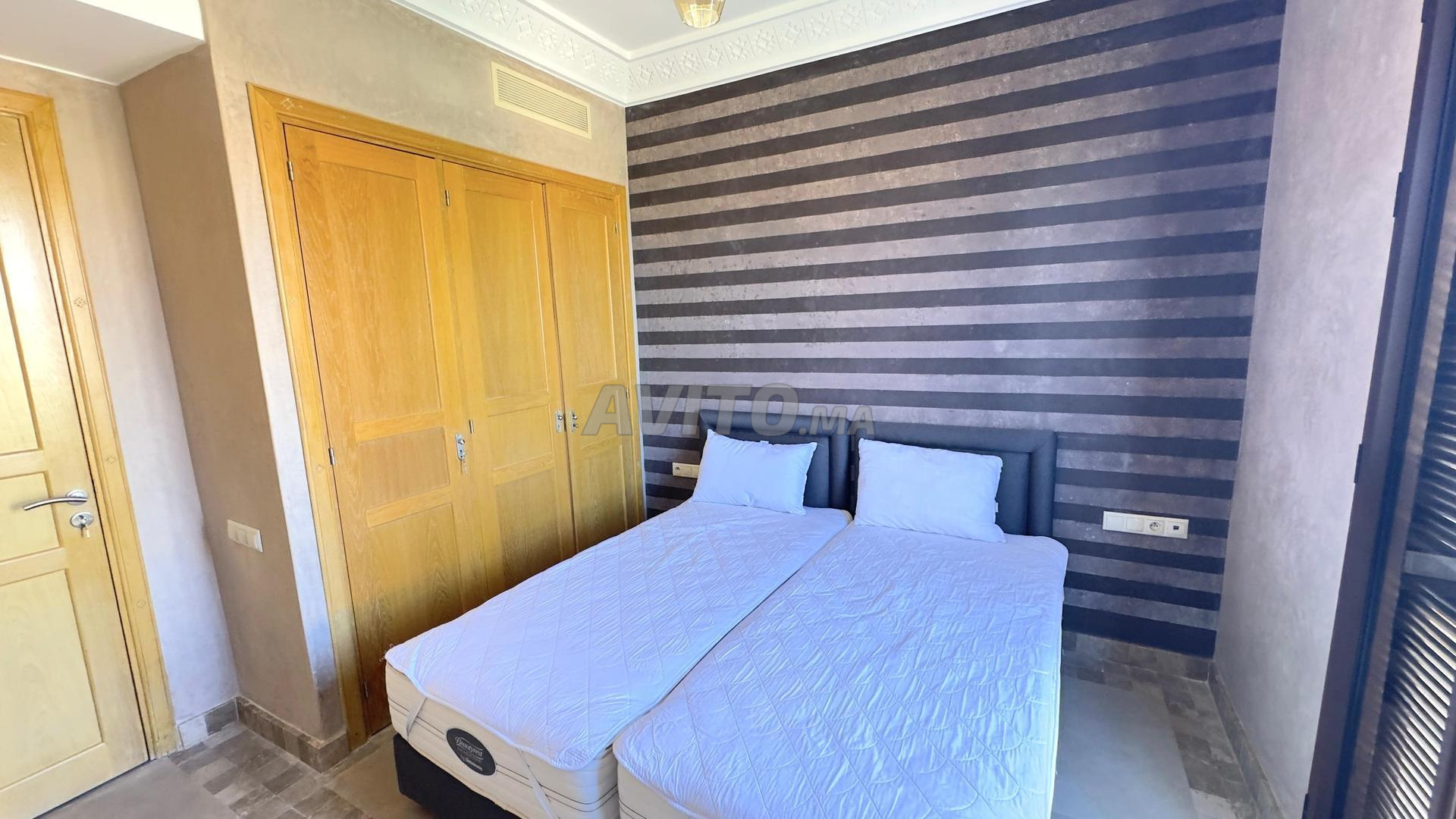 Appartement meublé 75 m² à louer à Marrakech — Photo 9