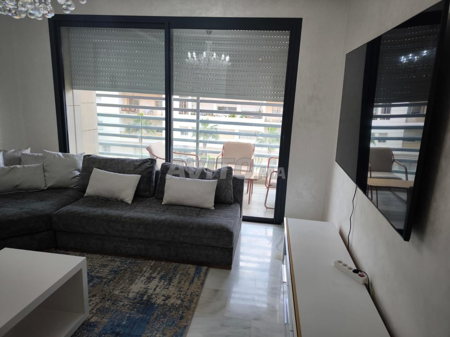 Appartement 100 m² à louer à Rabat (Riyad) — Photo 7