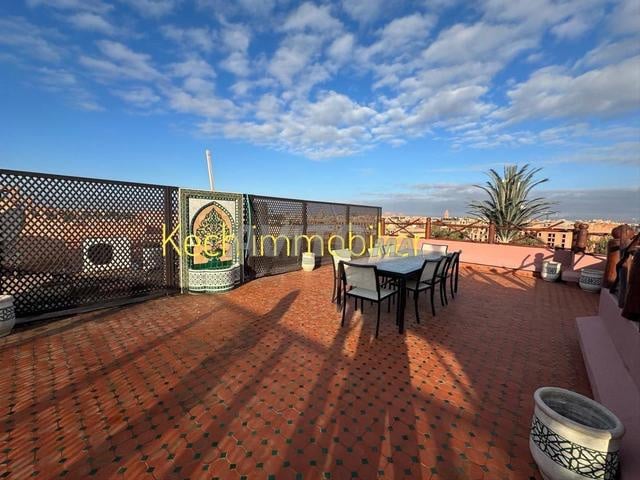 Appartement 1 chambre meublé avec terrasse à louer à Marrakech — Photo 2