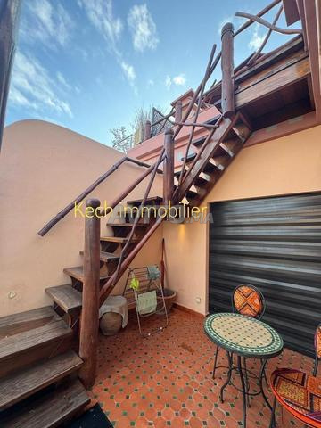 Appartement 1 chambre meublé avec terrasse à louer à Marrakech — Photo 10