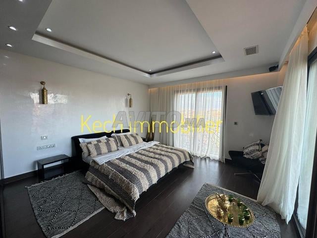 Appartement 1 chambre meublé avec terrasse à louer à Marrakech — Photo 12