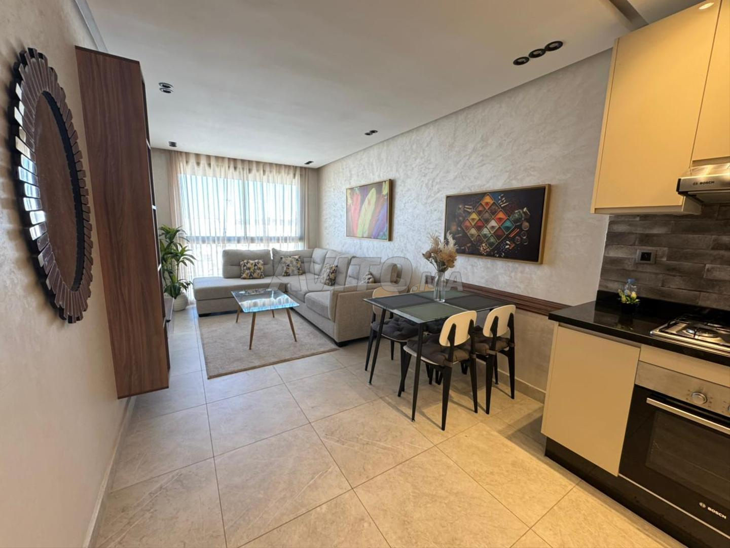 Furnished studio for rent in Casablanca Val Fleuri — Photo 17