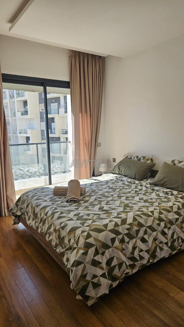 Furnished Apartment 95 m² for Rent in Hay Riad Rabat — Photo 4