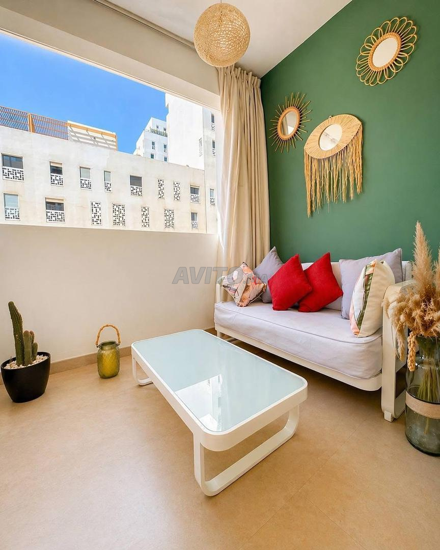 Furnished 2-bedroom apartment with Terrace