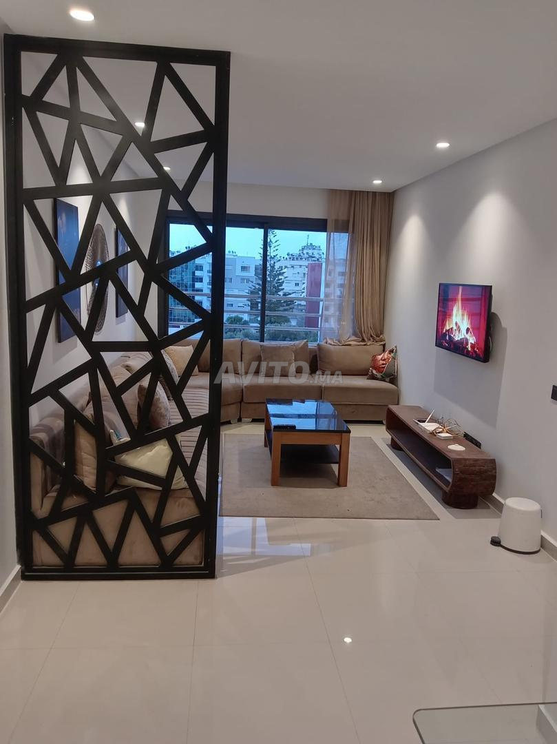 Appartement meublé 85 m² à louer à Casablanca Hay Raja — Photo 4