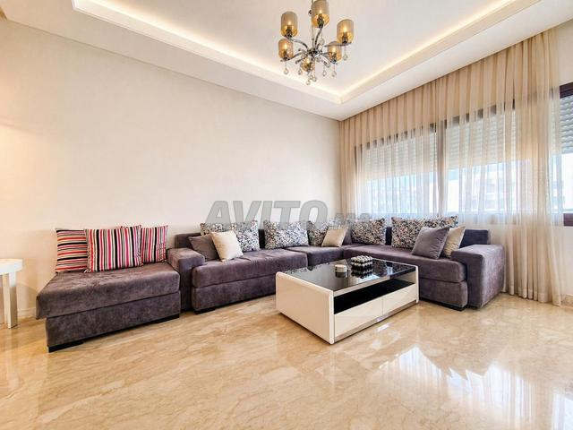 Appartement meublé 107 m² à louer à Casablanca, Maârif — Photo 3