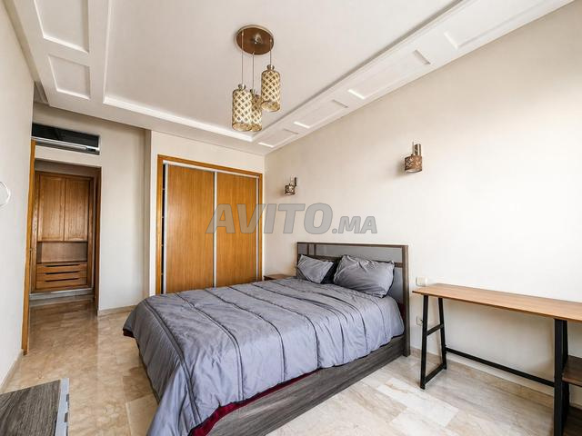 Appartement meublé 107 m² à louer à Casablanca, Maârif — Photo 13
