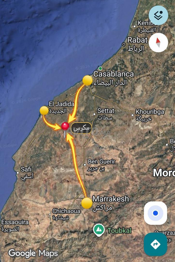Land 3600 m² for sale in El Jadida — Photo 4