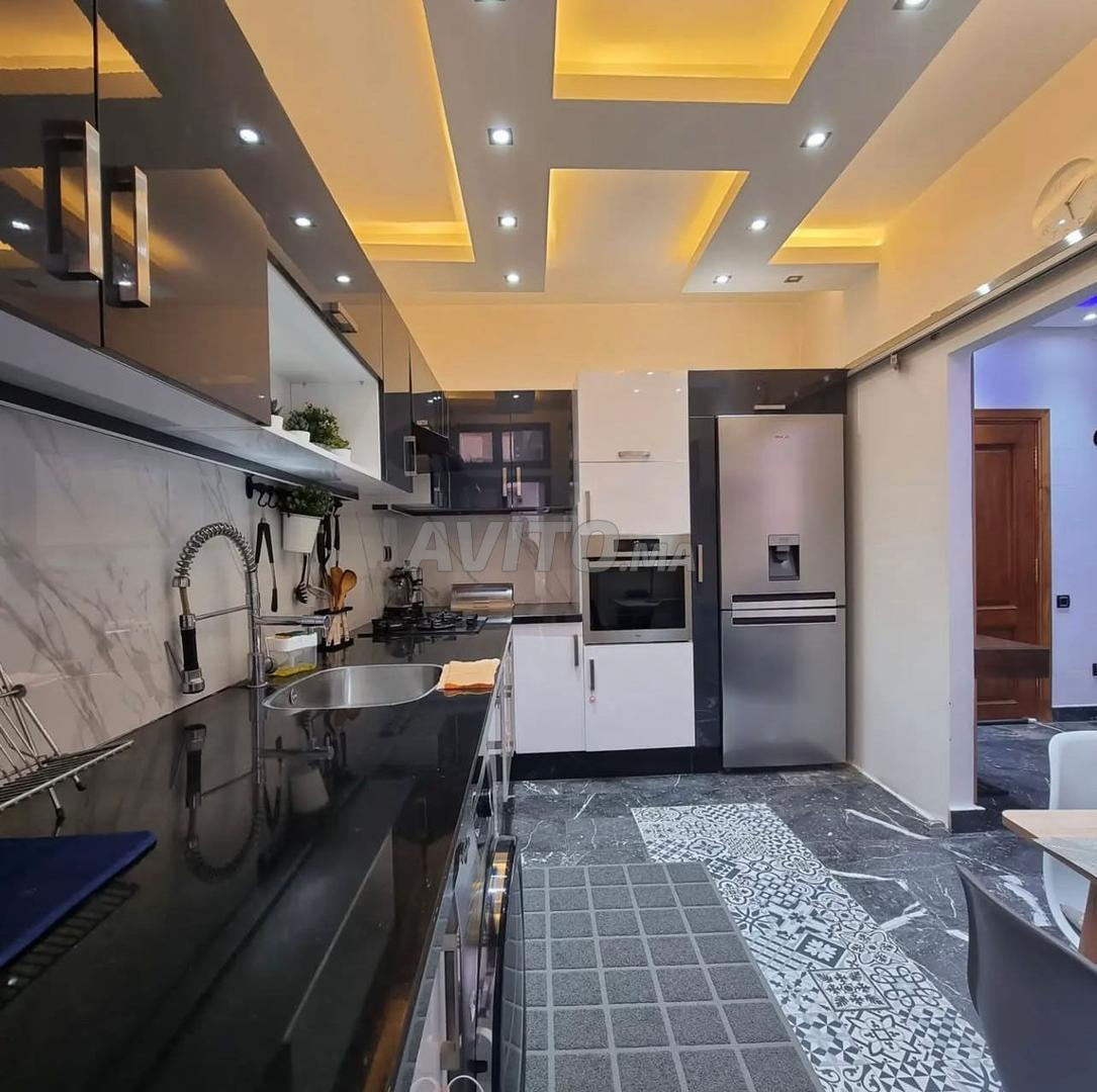 Appartement bien équipé cinéma à louer à Marrakech — Photo 12