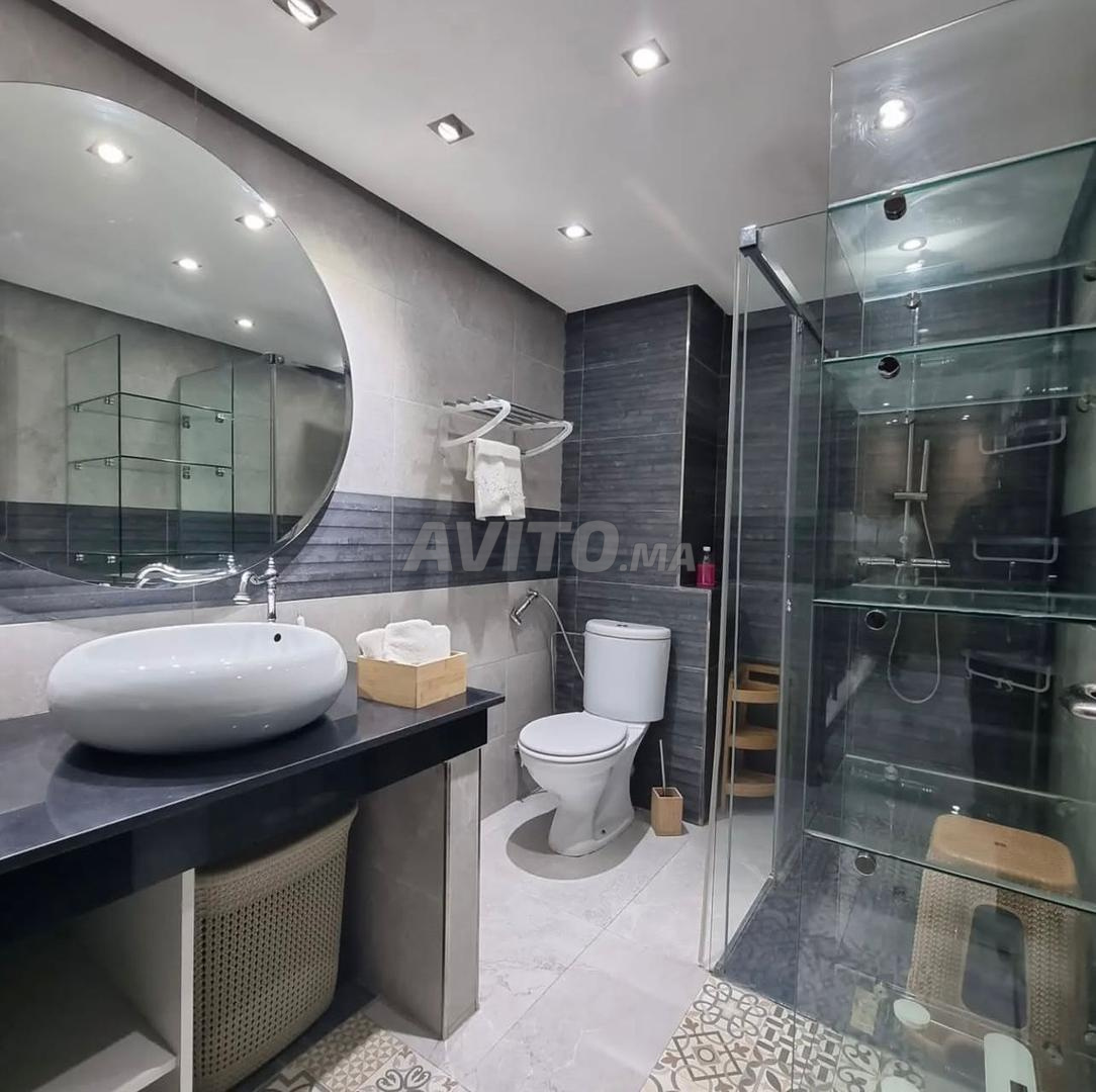 Appartement bien équipé cinéma à louer à Marrakech — Photo 16