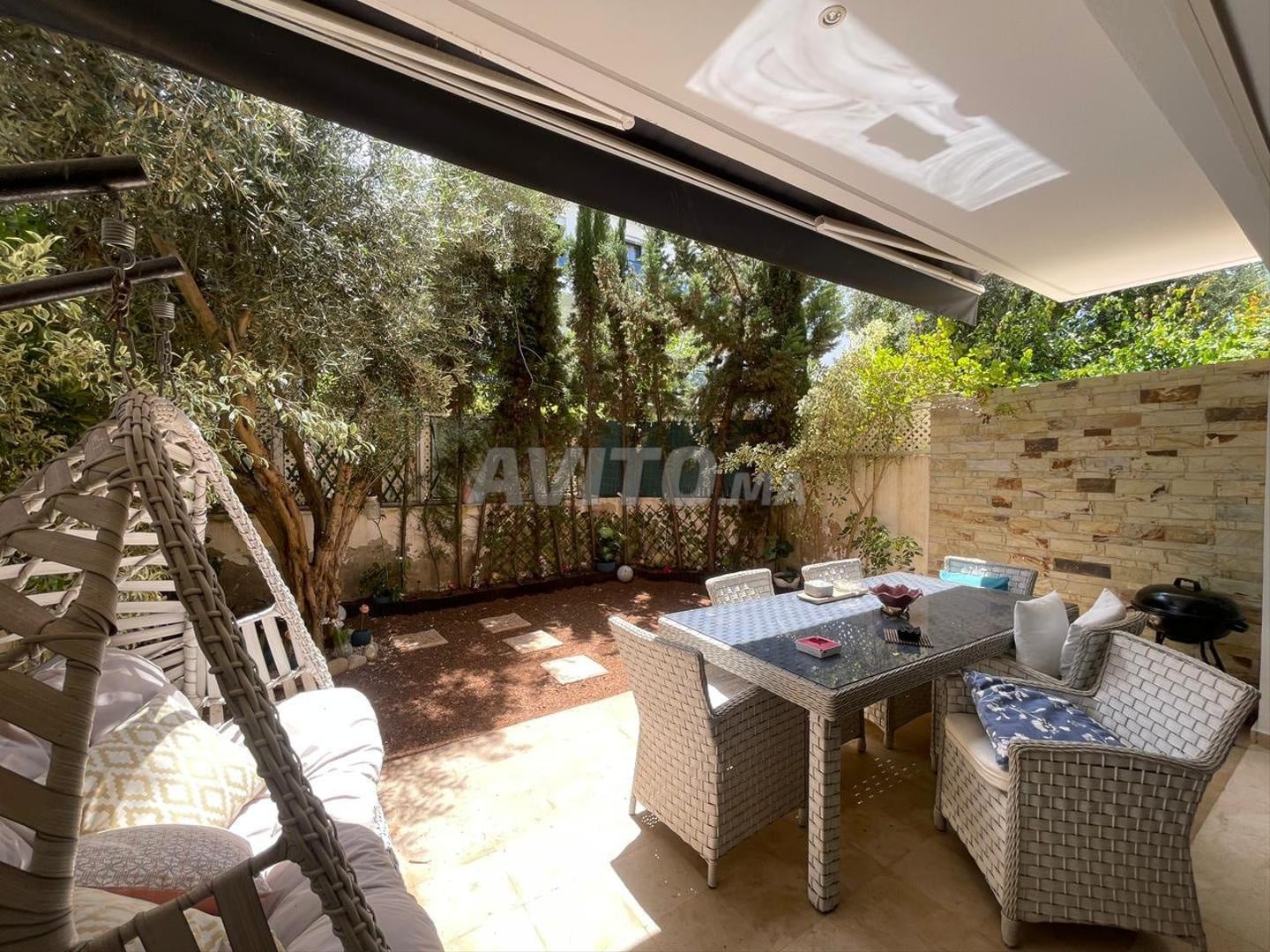 Rez de jardin à louer 2 terrasses à Dar Bouazza — Photo 24