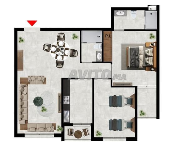 Appartement 80 m² à vendre à Kénitra (Alliances Mehdia) — Photo 15
