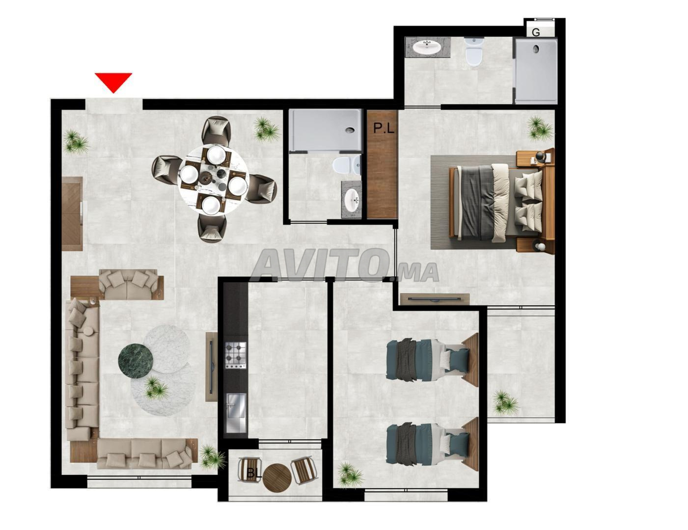 Appartement 80 m² à vendre à Kénitra (Alliances Mehdia) — Photo 16