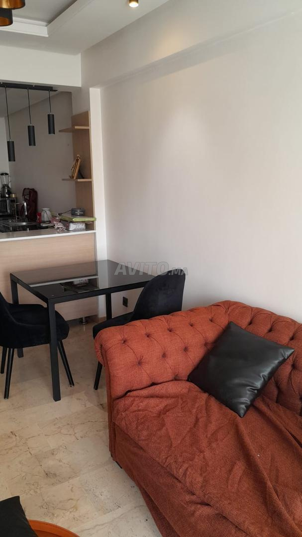 Appartement meublé 1 pièce à louer à Casablanca (Quartier Les Princesses) — Photo 3