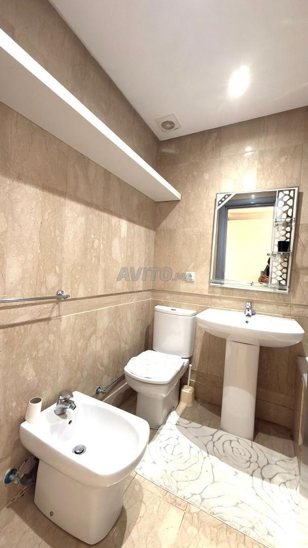 Appartement 110 m² meublé à louer à Casablanca, Les Princesses — Photo 12