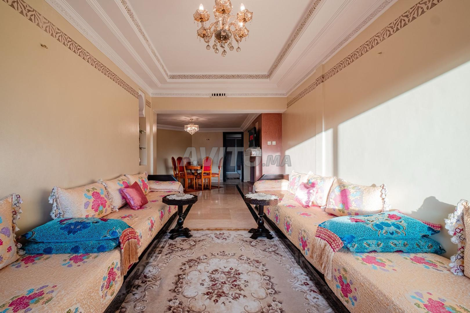 Appartement meublé avec piscine 100 m² à louer à Marrakech — Photo 5