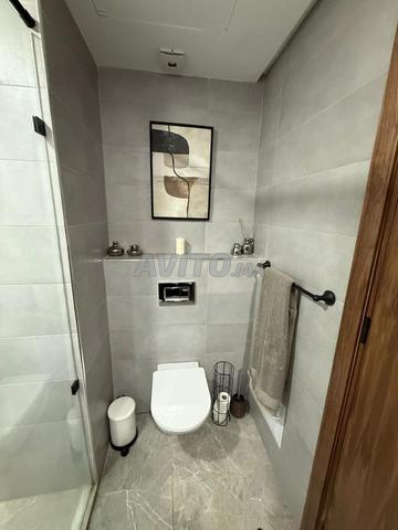 Furnished 2-room apartment with pool and gym for rent in Casablanca — Photo 22