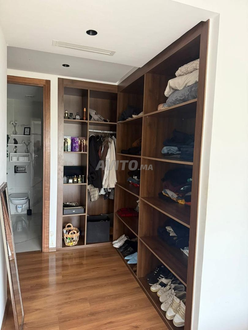 Furnished 2-room apartment with pool and gym for rent in Casablanca — Photo 19