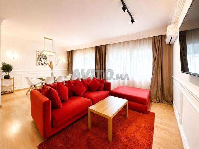 Duplex Meublé 184 m² à louer à Casablanca Gauthier — Photo 2